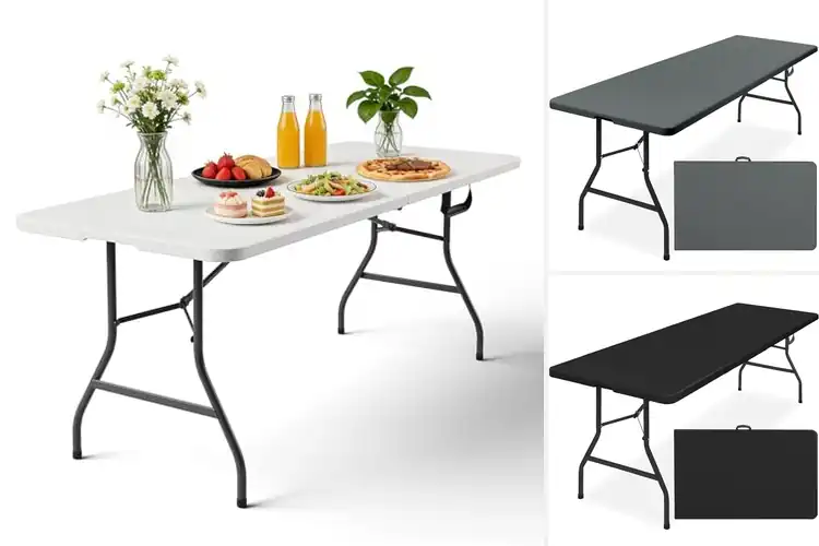 Detailed view of Best 300 Lb Capacity Plastic Table
