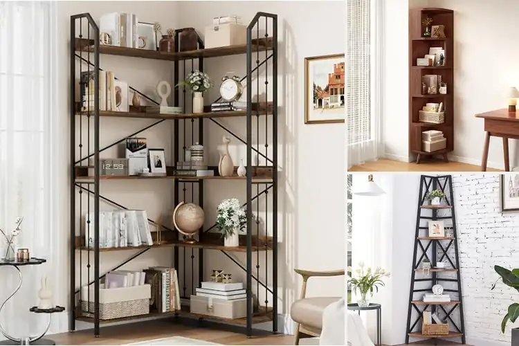 Detailed view of Best 72 Inch Tall Corner Shelf Dimensions