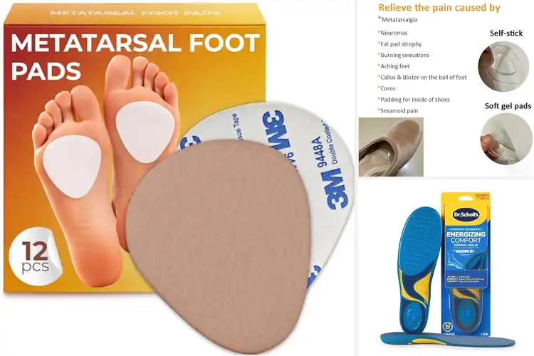 Detailed view of Best All Day Forefoot Supports