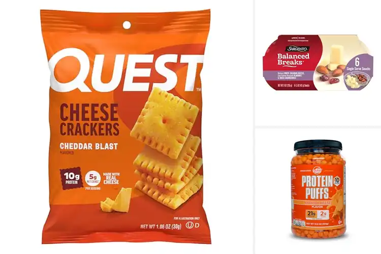 Detailed view of Best Balanced Protein Snack Cheese Flavor