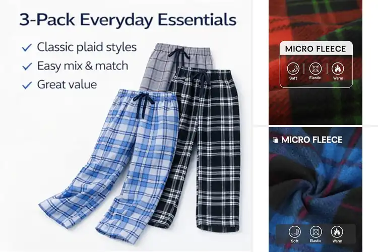 Detailed view of Best Boys Pajama Pants Size 14-16