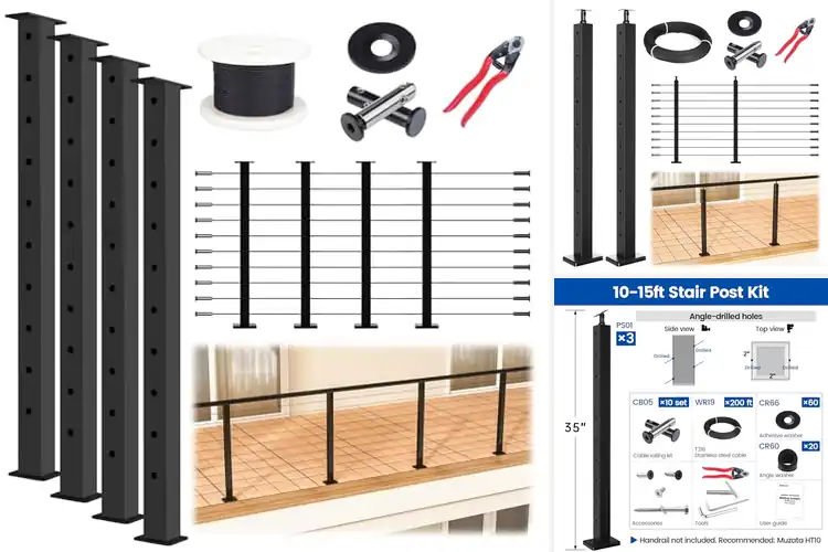 Detailed view of Best Cable Railings