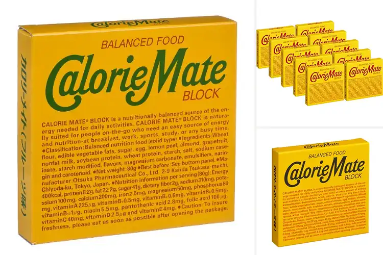 Detailed view of Best Calorie Mate Balanced Food Bars