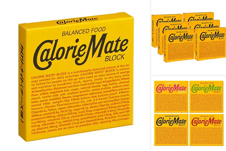 Detailed view of Best Calorie Mate Cheese Energy Balance