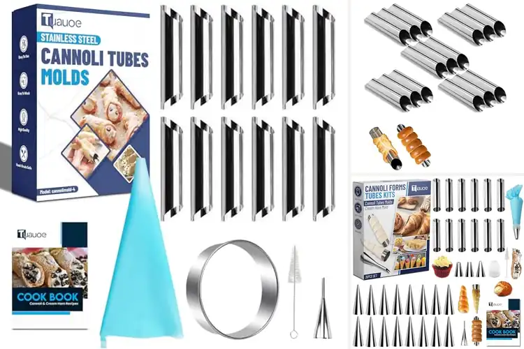 Detailed view of Best Cannoli Tubes Set