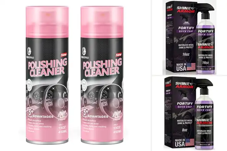 Detailed view of Best Car Polishing Sprays