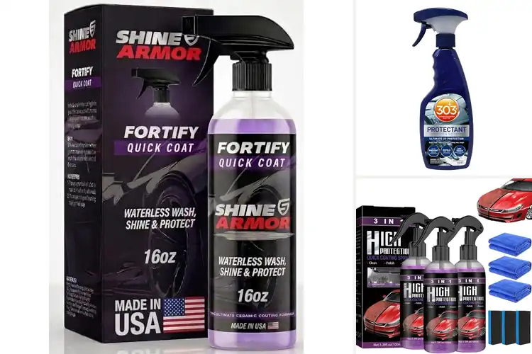 Detailed view of Best Car Protection Sprays