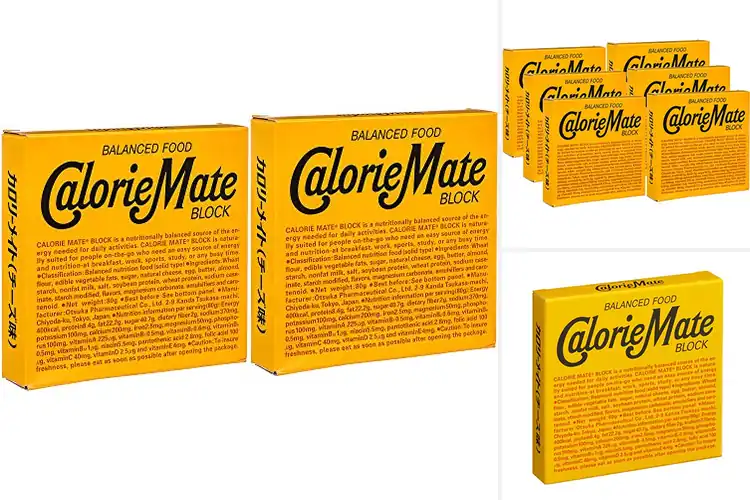Detailed view of Best Cheese Flavor Calorie Mate Bars