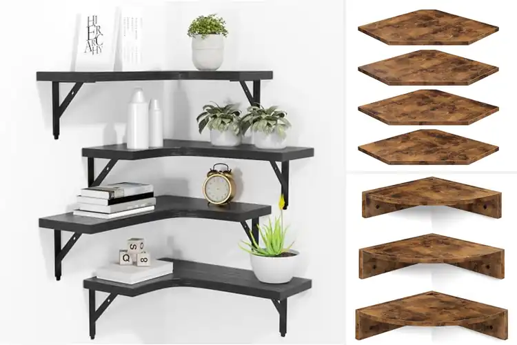 Detailed view of Best Corner Shelf Sets