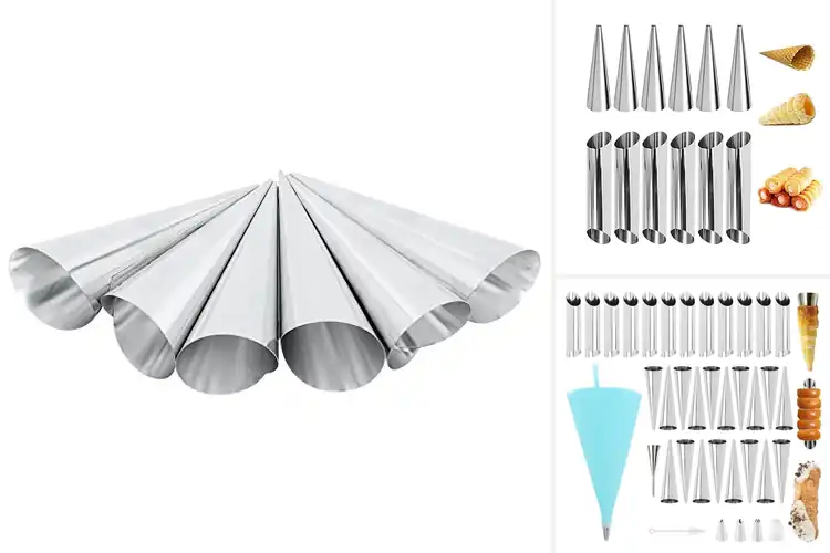 Detailed view of Best Cream Roll Mold Set