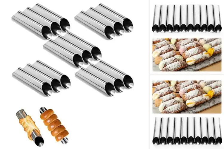 Detailed view of Best Croissant Shell Mold