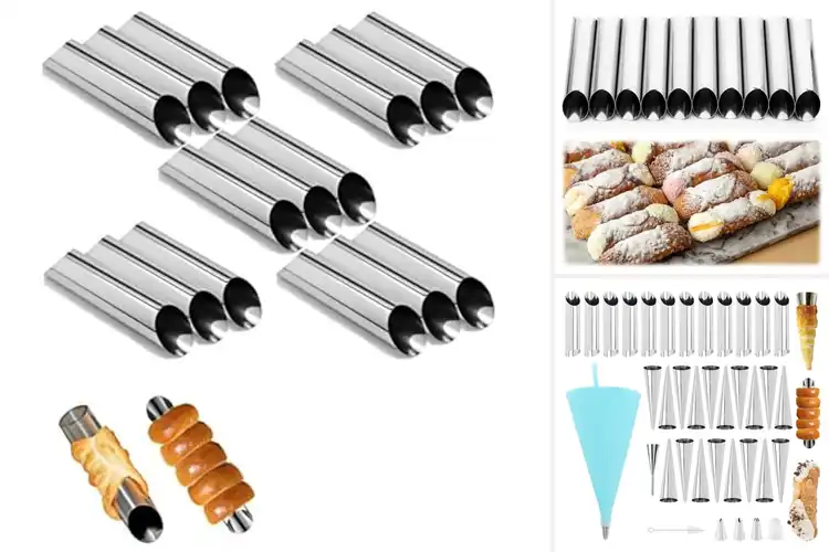 Detailed view of Best Croissant Shell Molds