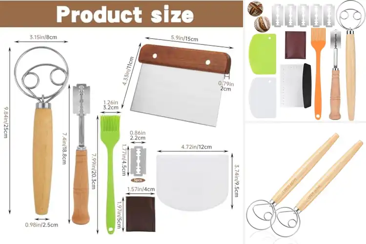 Detailed view of Best Danish Pastry Baking Tools