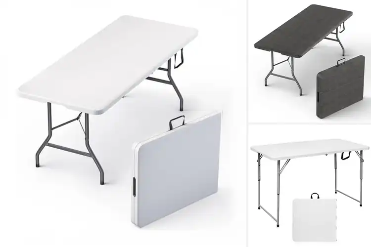 Detailed view of Best Durable Folding Tables: Top 10 Sturdy & Portable Picks
