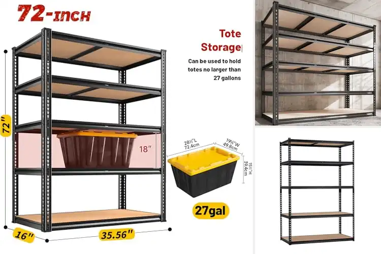 Detailed view of Best Durable MDF Metal Shelves