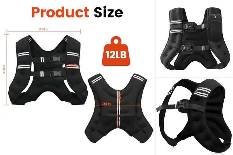 Detailed view of Best Ergonomic Weighted Vests