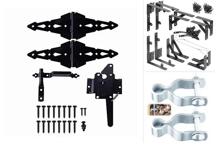 Detailed view of Best Fence Gate Hardware