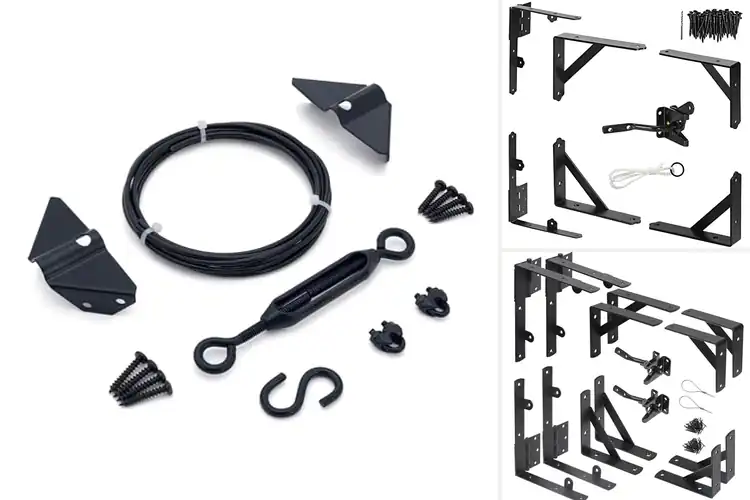 Detailed view of Best Fence Gate Support Kits: Fix Sagging Gates with Ease