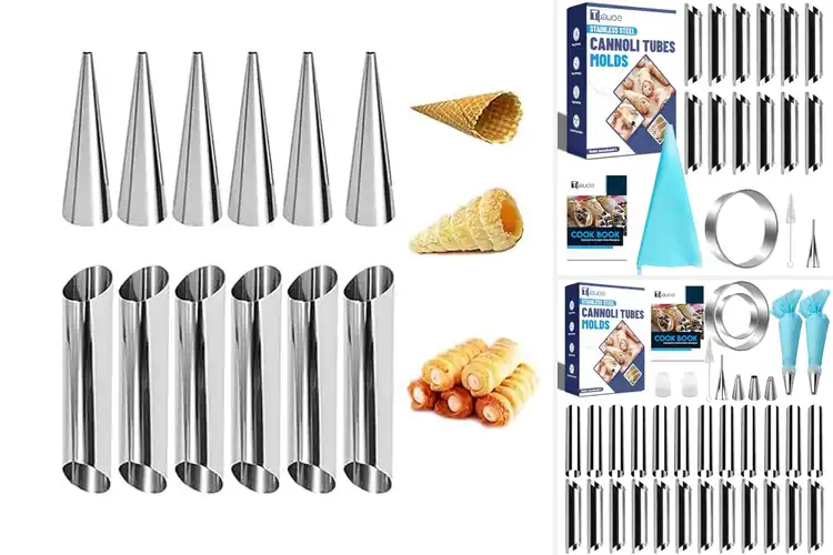 Detailed view of Best Food Grade Cannoli Tubes