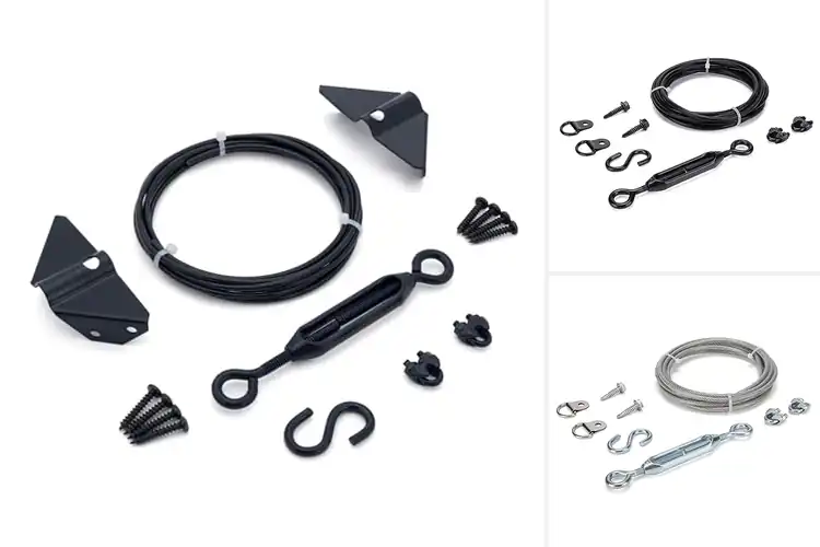Detailed view of Best Gate Cable Tension Kit: Say Goodbye to Sagging Gates