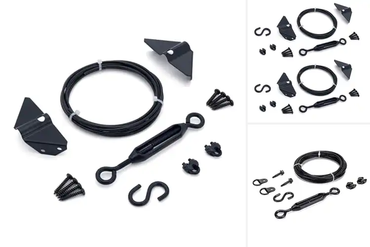 Detailed view of Best Gate Cable Turnbuckle Kits for Strong, Sag-Free Gates