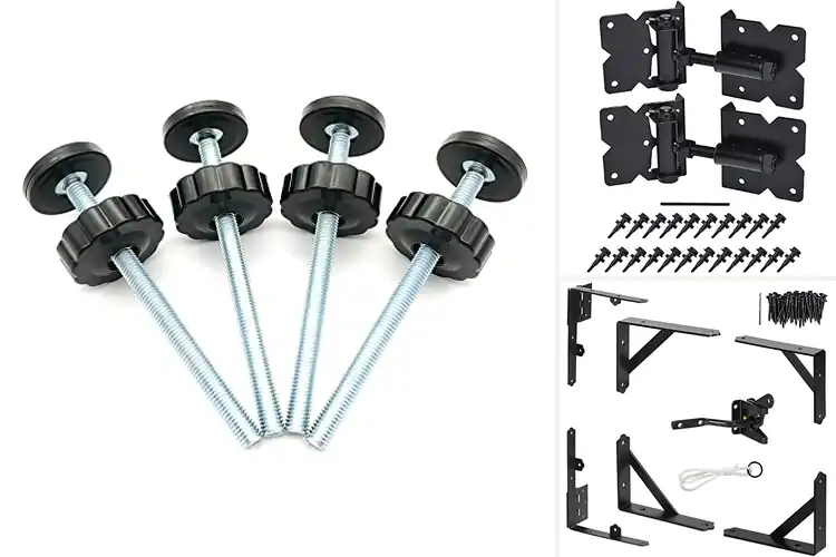 Detailed view of Best Gate Installation Hardware
