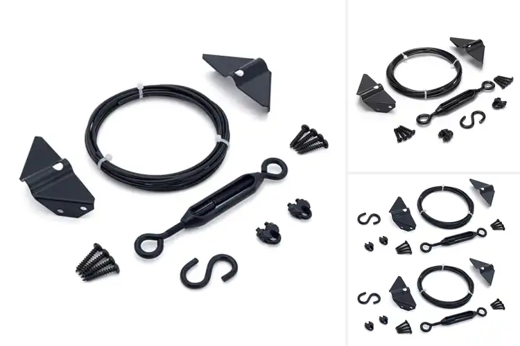 Detailed view of Best Gate Support Cables: Fix Sagging Gates Fast & Easy