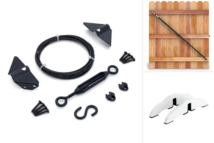 Detailed view of Best Gate Support Systems: Top 10 Fixes for Sagging Gates