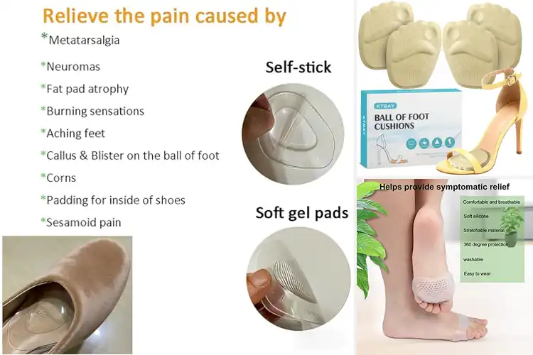 Detailed view of Best Gel Ball of Foot Cushion