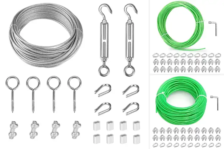 Detailed view of Best Grapevine Tension Wires: Strong, Vibrant Vines