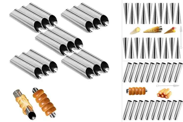 Detailed view of Best Heat Resistant Cannoli Tubes For Oven Baking