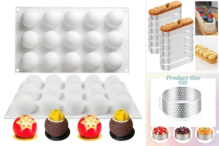 Detailed view of Best Heat Resistant Pastry Molds: Bake Like a Pro with Ease