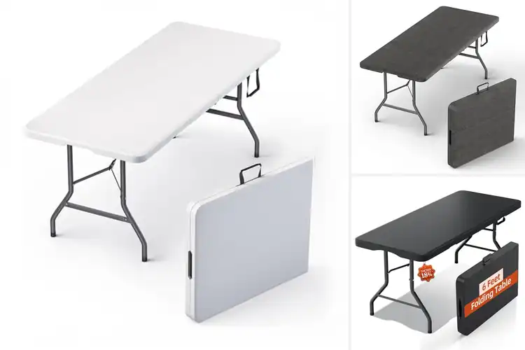 Detailed view of Best Heavy-Duty Folding Tables