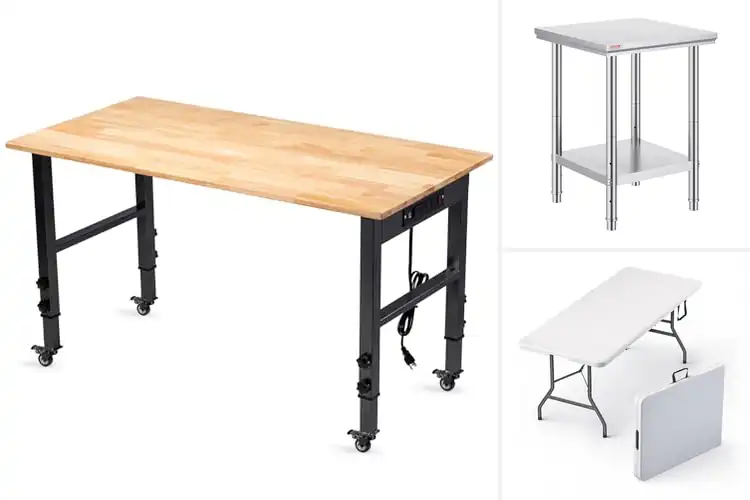 Detailed view of Best Heavy-Duty Tables: Top Picks for Durability & Mobility