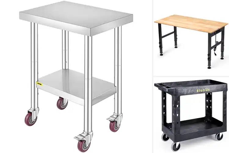 Detailed view of Best Heavy Duty Utility Tables
