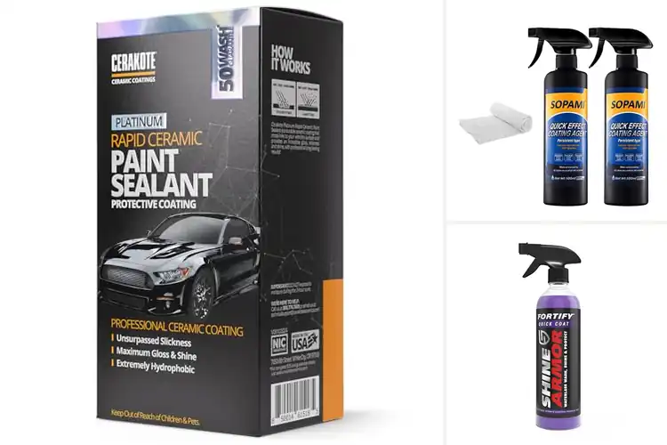 Detailed view of Best Hydrophobic Car Coatings