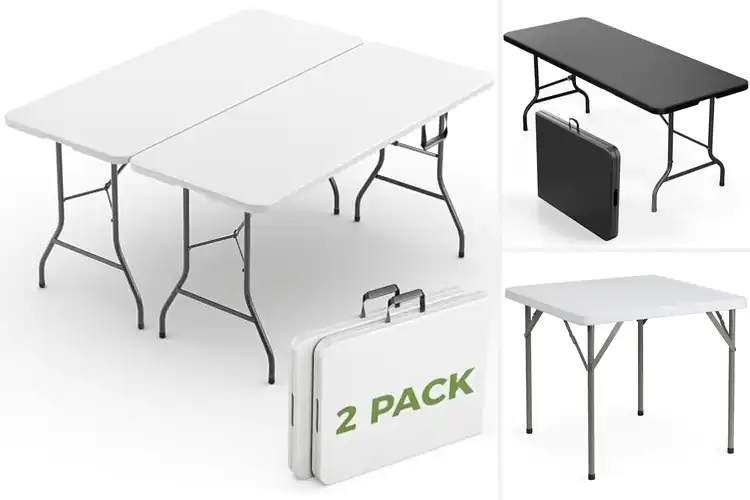 Detailed view of Best Indoor Outdoor Banquet Tables