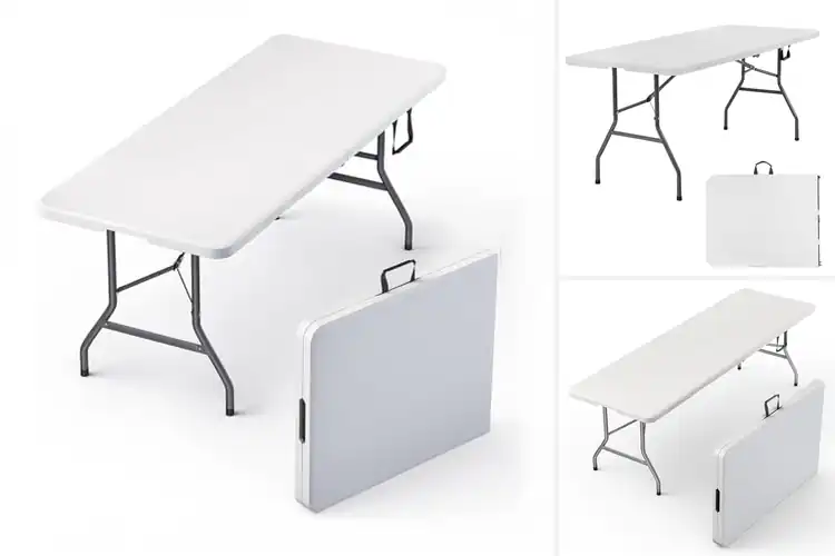 Detailed view of Best Indoor Outdoor Folding Table For Events