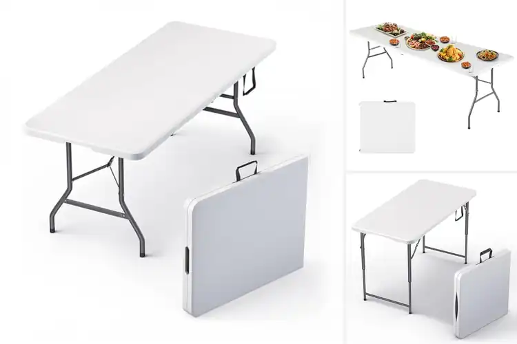 Detailed view of Best Indoor/Outdoor Folding Tables: Your Ultimate Guide