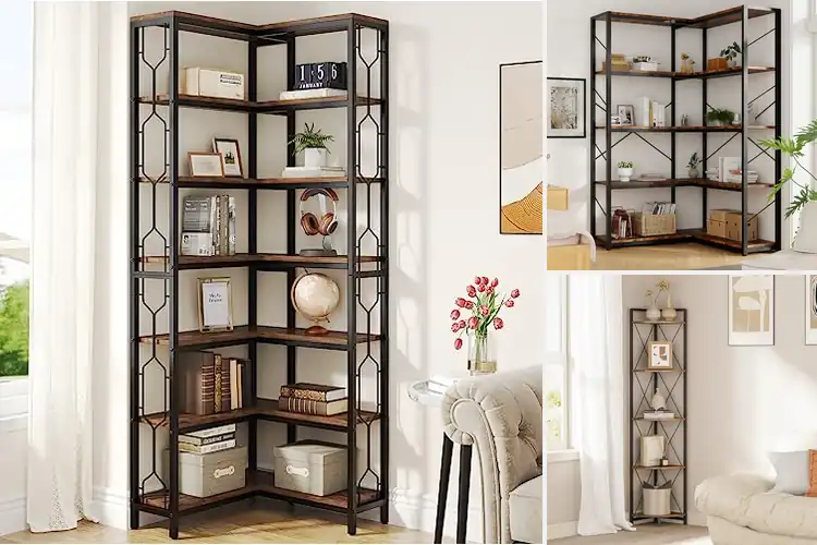 Detailed view of Best Industrial Corner Shelf Aesthetics
