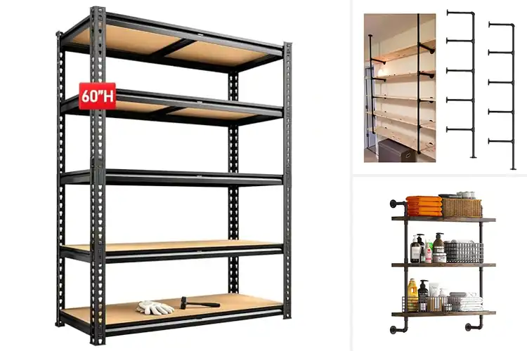 Detailed view of Best Industrial Design Shelves