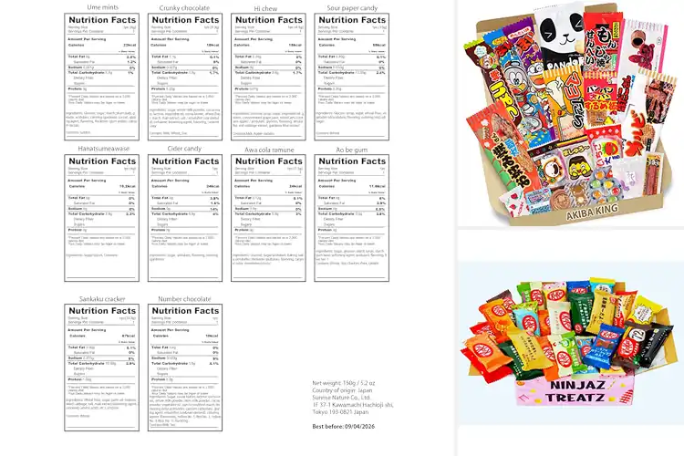 Detailed view of Best Japanese Snacks