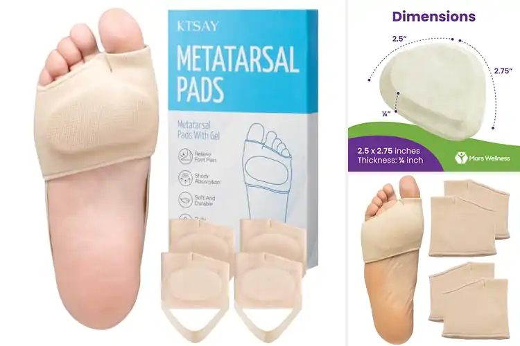 Detailed view of Best Large Metatarsal Pad