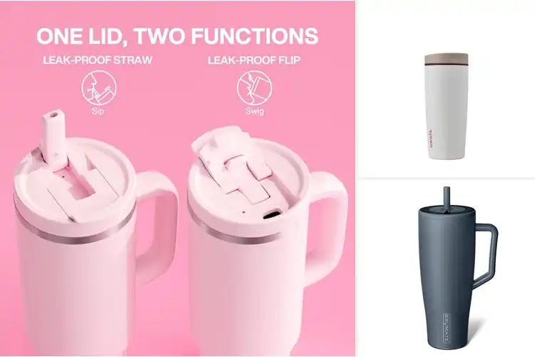 Detailed view of Best Leak Proof Tumblers