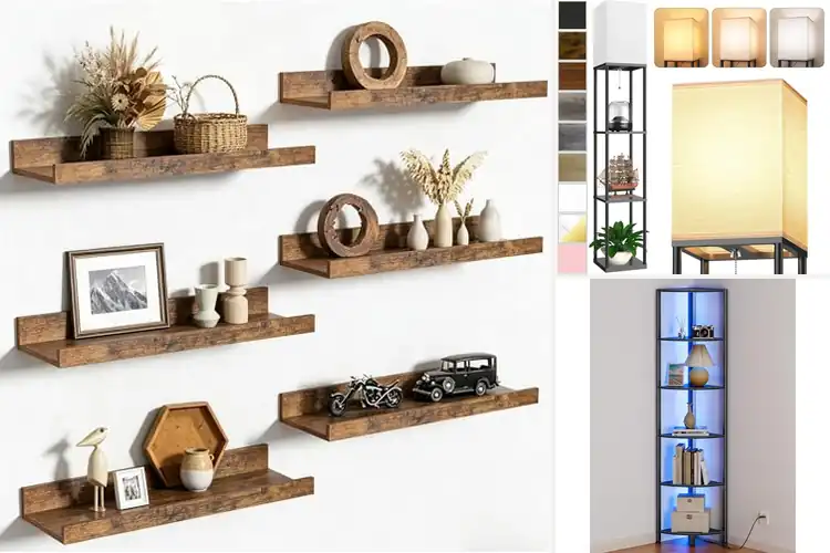 Detailed view of Best Living Room Shelves