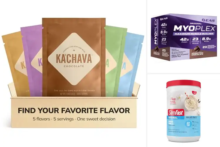 Detailed view of Best Meal Replacement Packs