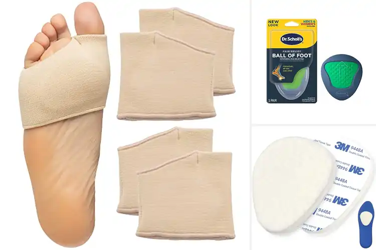 Detailed view of Best Metatarsalgia Relief Pads