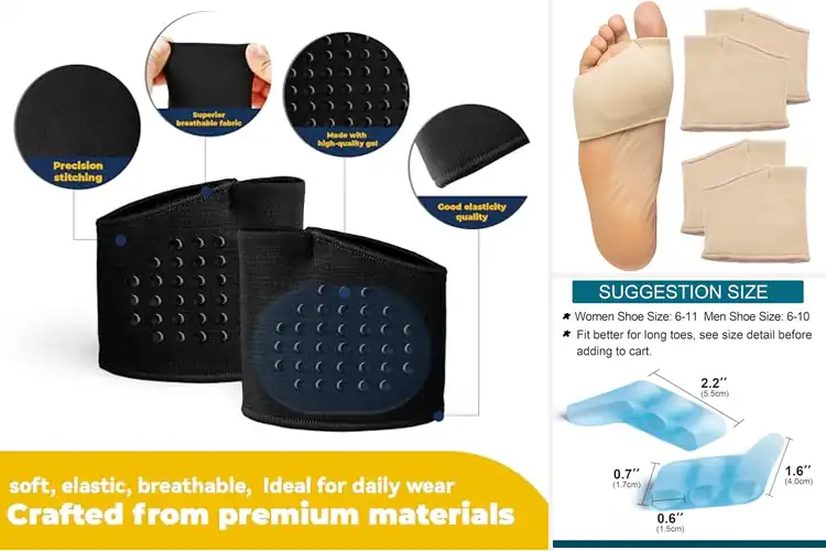 Detailed view of Best Morton’s Neuroma Relief: Top Pads for Instant Comfort