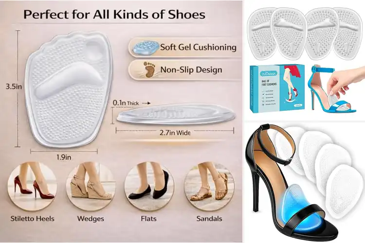 Detailed view of Best Non-Slip Foot Cushion Pads: Comfort & Stability All Day