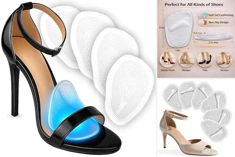 Detailed view of Best Non-Slip Foot Cushions: All-Day Comfort & Pain Relief